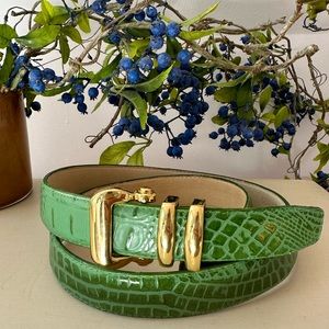 Vintage Terry Stack Green Belt